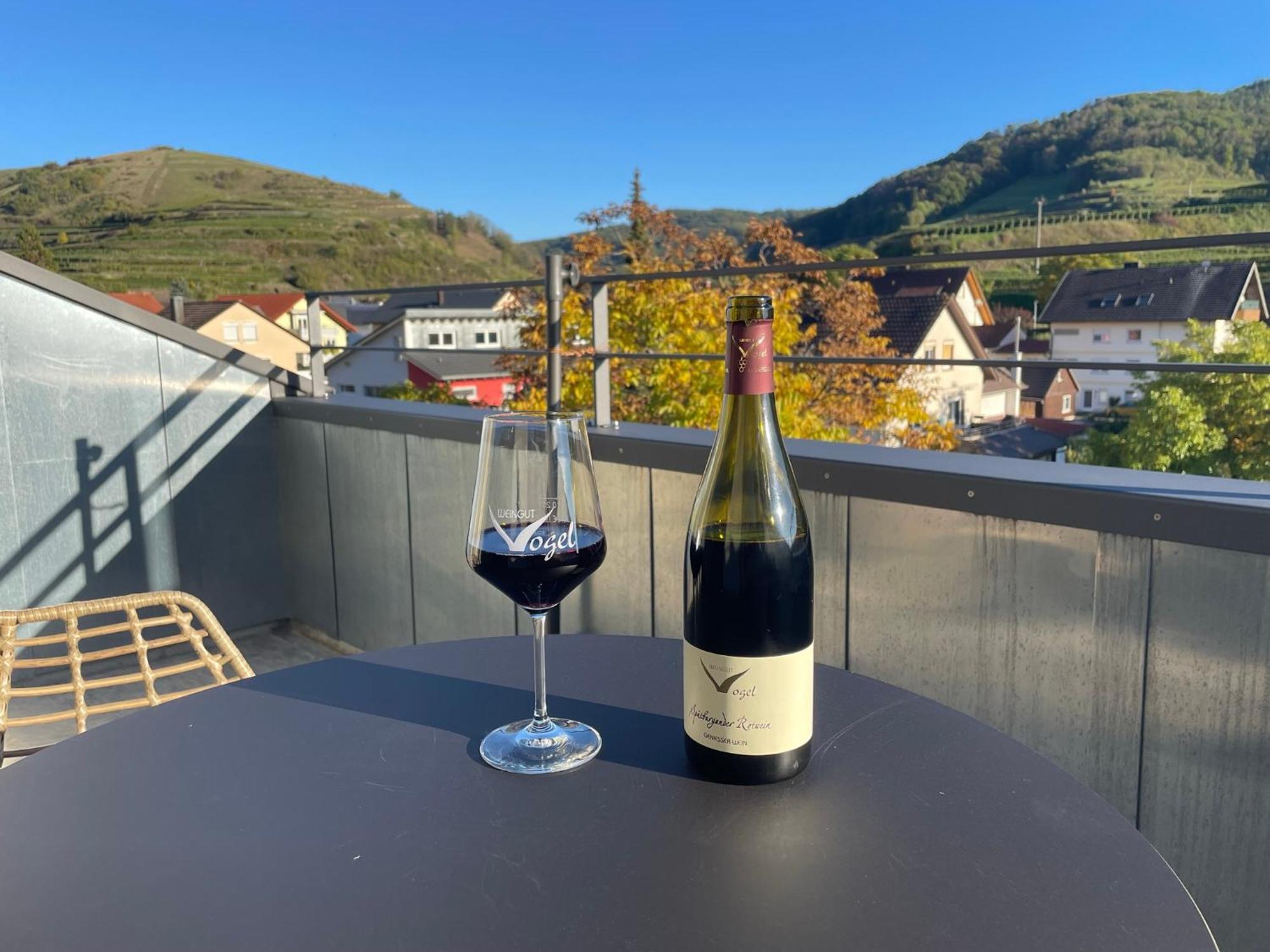 Ferienwohnung Weingut&Straußwirtschaft Vogel Vogtsburg Exterior foto