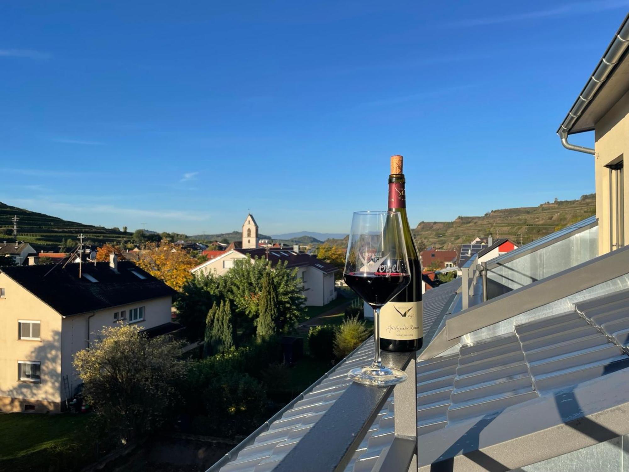 Ferienwohnung Weingut&Straußwirtschaft Vogel Vogtsburg Exterior foto